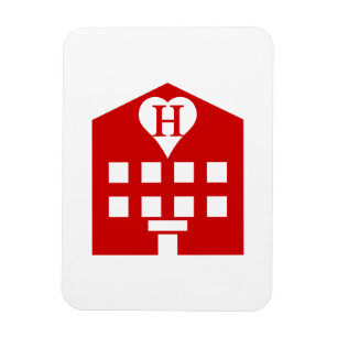 Love Hotel Japanese Emoji Magnet