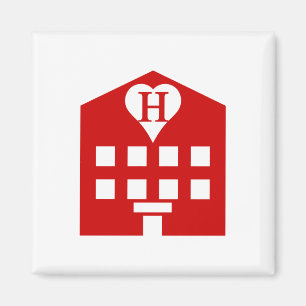 Love Hotel Japanese Emoji Magnet