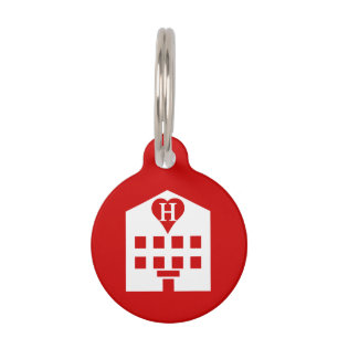 Love Hotel Japanese Emoji Pet Tag