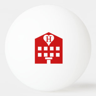 Love Hotel Japanese Emoji Ping Pong Ball