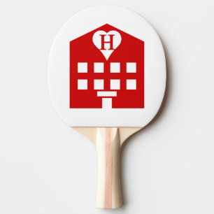 Love Hotel Japanese Emoji Ping Pong Paddle
