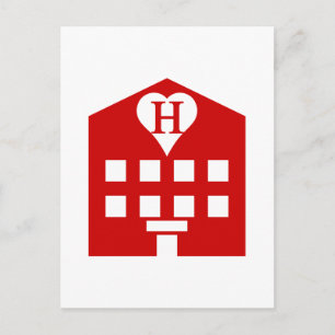 Love Hotel Japanese Emoji Postcard