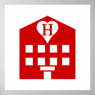 Love Hotel Japanese Emoji Poster