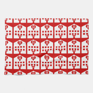 Love Hotel Japanese Emoji Tea Towel