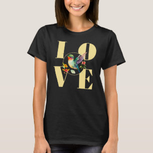 Love Hummingbirds Cute Hummingbird Lover T-Shirt