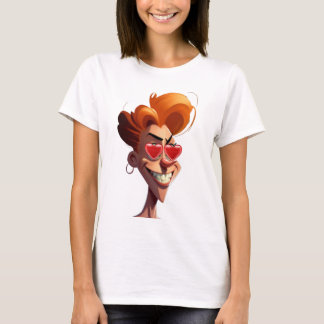love humorous woman t-shirt