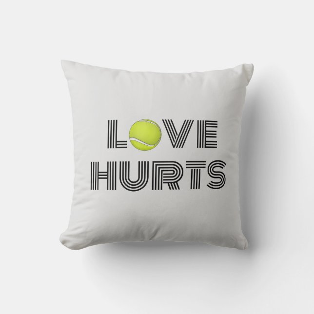 Love Hurts Pillow (Front)
