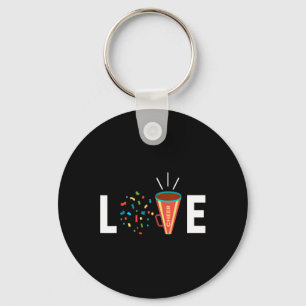 Love I Cheerleading Cheerleader Girl Gymnastics Ac Key Ring