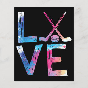 Love Ice Hockey Girls Hockey Gifts Womens Ice Hock