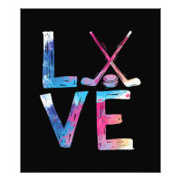Love Ice Hockey Girls Hockey Gifts Womens Ice Hock