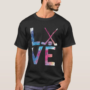 Love Ice Hockey Hockey Ice Hockey T-Shirt