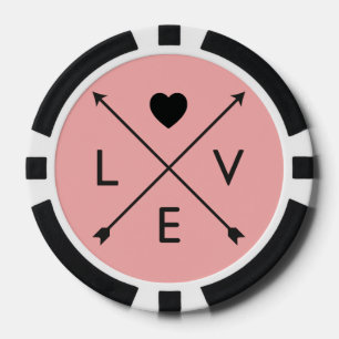 Love II Poker Chips
