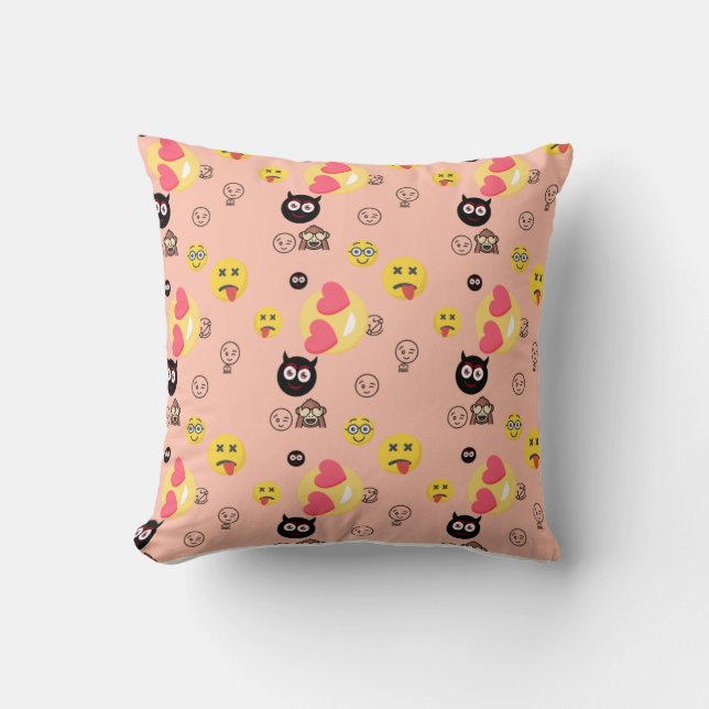 love image pattern design for pillow (Front)
