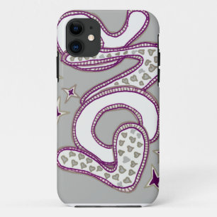 Love in 1960s style iPhone 11 case