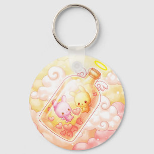 Love in a Bottle Keychain