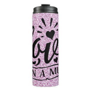 Love In A Mug With Hearts