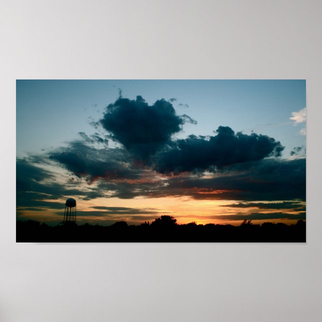 LOVE in a Sunset Poster (Front)