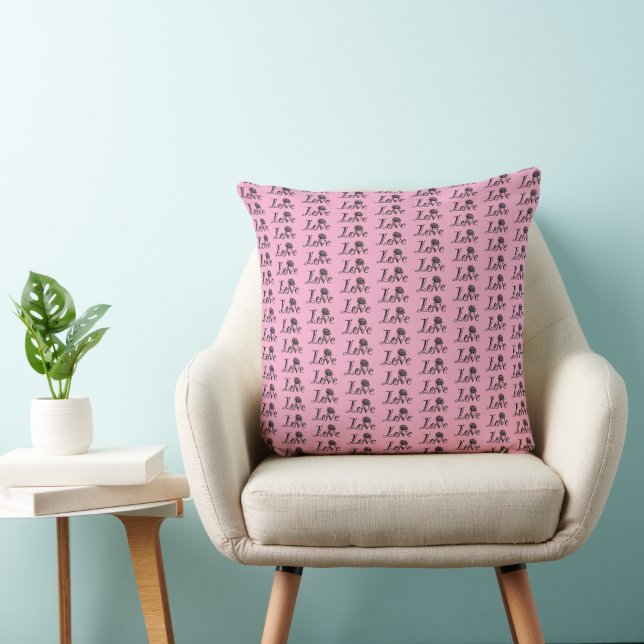 Love in Bloom: A Creative Lettering Cushion (Chair)