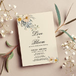 Love In Bloom botanical wildflowers Bridal Shower  Invitation<br><div class="desc">Love In Bloom summer colourful floral Bridal Shower Invitation Celebrate your bride-to-be with this Watercolor pink, orange, and green botanic tropical floral Bridal Shower! The design is perfect for any baby shower and comes with Love In Bloom Floral Bridal Shower Invitations. Customise this design with your message and personalised information....</div>