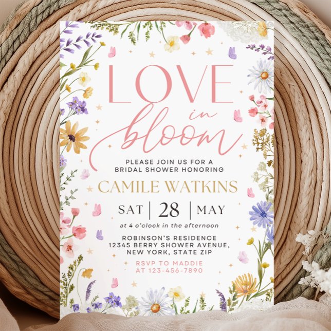 Love in Bloom Bridal Shower Invitation (Creator Uploaded)