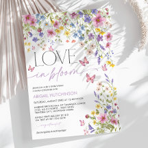 Love in Bloom Butterfly Bridal Shower