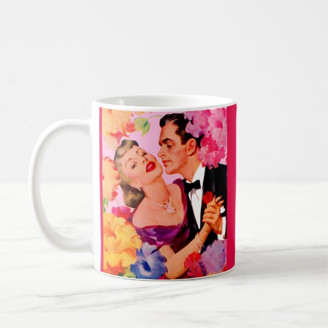 love in bloom coffee mug (Left)