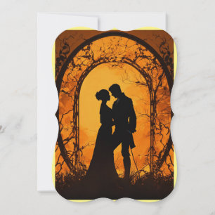 "Love in Bloom: [Couple's Names]" Invite You 