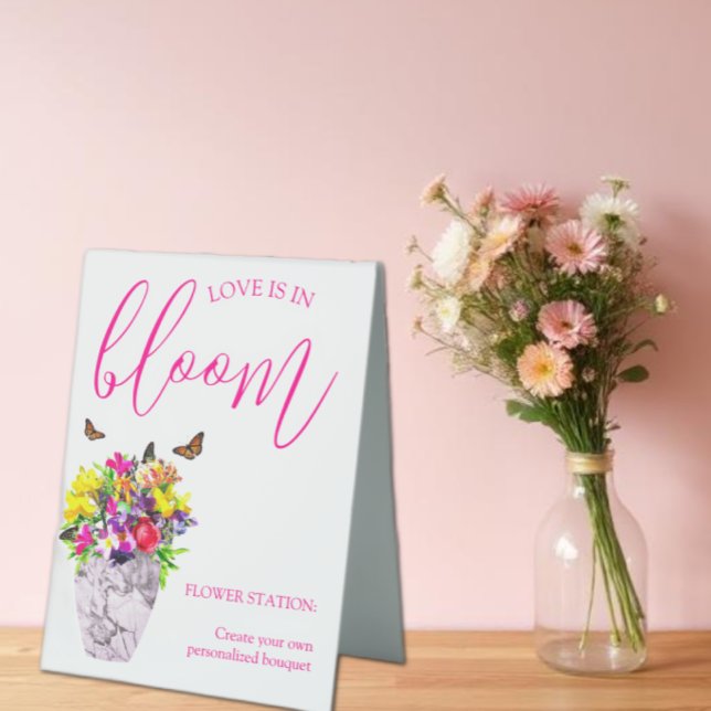 Love In Bloom Floral Wedding Flower Station (Creator Uploaded)