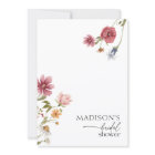 Love In Bloom Invitation, Wildflower Bridal Shower