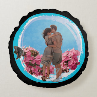 Love in Bloom Round Cushion