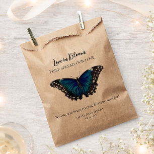 Love in Bloom Spread Wildflower Seeds Favor Bag