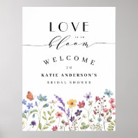 Love in Bloom Spring Summer Floral Bridal Shower