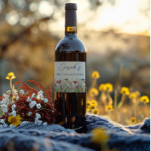 Love in Bloom Watercolor Wildflower Bridal Shower