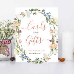 Love in bloom Wildflower Cards and Gifts Sign