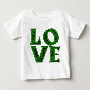 LOVE in Celtic Font Baby T-Shirt