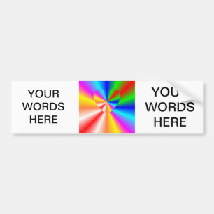 Love in Disguise Heart Bumper Sticker