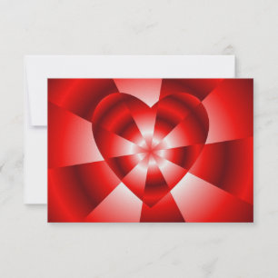 Love in Disguise - Red Radiance RSVP Card