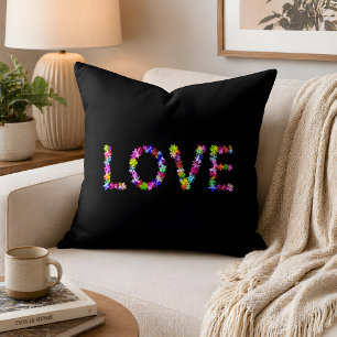 Love in Every Form Inspirational Achempong Desig Cushion