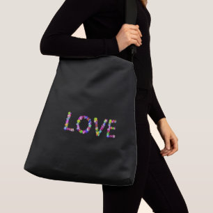 Love in Every Form Inspirational Crossbody Bag