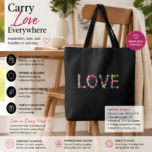 Love in Every Form Inspirational Tote Bag