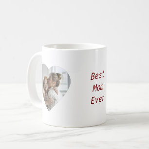 Love in Every Sip – Heart Photos Mug for Mom