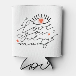 Love in Eyes: Vintage Romantic Beauty. Can Cooler