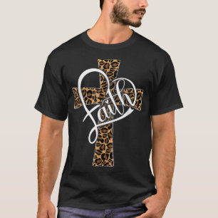 Love In Faith Tees Christian Religious Leopard Che