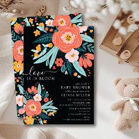 Love in Full Bloom Baby Shower Invitation