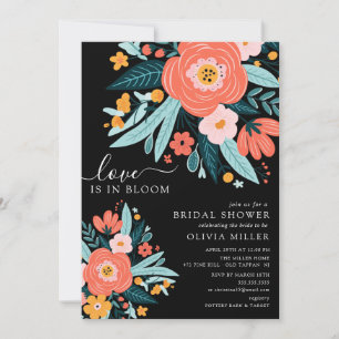 Love in Full Bloom Bridal Shower Invitation