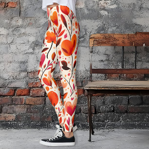 Love in Full Bloom: Valentine's Day Leggings