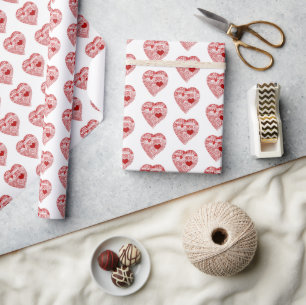 Love In Many Languages Wrapping Paper
