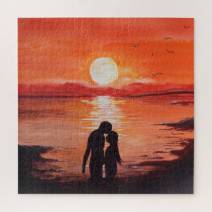 Love in Paradise Jigsaw Puzzle