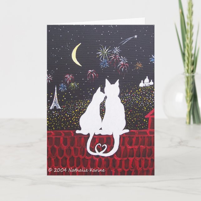 Love in Paris - Love in Paris Holiday Card (Front)