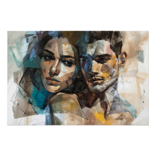 Love in Pastel Tones Poster